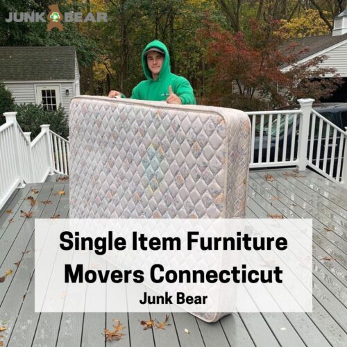 A Graphic for Single Item Furniture Movers Connecticut