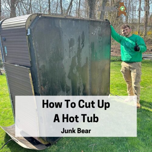 A Graphic for How To Cut Up A Hot Tub