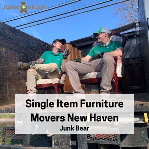 A Graphic for Single Item Furniture Movers New Haven