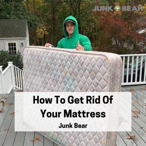 A graphic for How To Get Rid Of Your Mattress