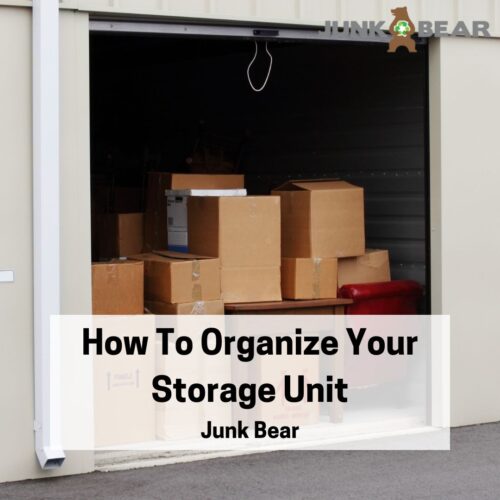 A Graphic for How To Organize Your Storage Unit