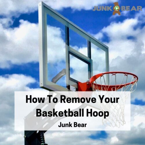 A Graphic for How To Remove Your Basketball Hoop