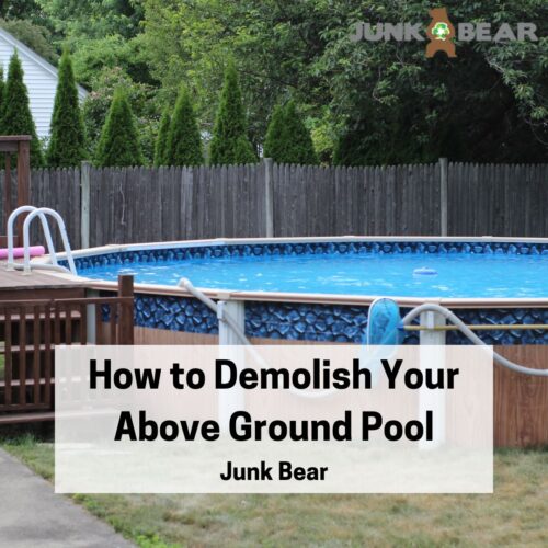 A Graphic for How To Demolish Your Above Ground Pool