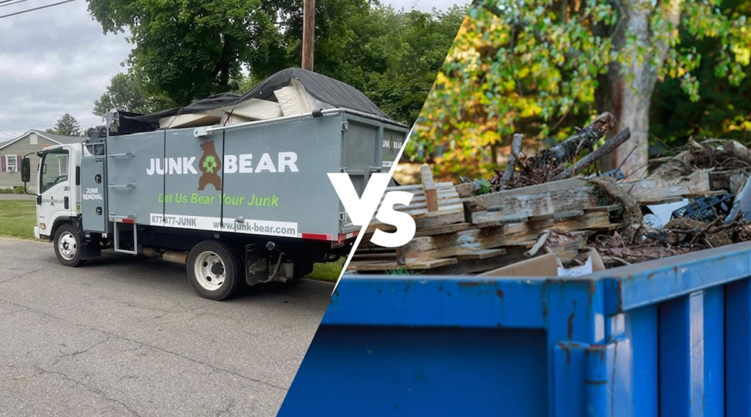 Junk Removal vs. Dumpster Rental: Pros and Cons | Junk Bear